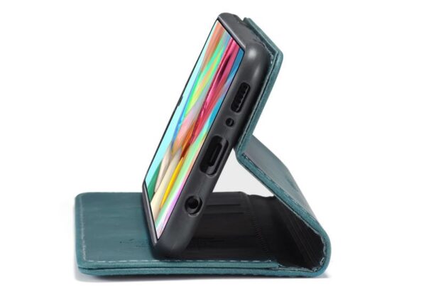 Luxury Premium Caseme Leather Wallet Case Cover and 3D GlassProtector For Samsung Galaxy A51/A71 - Image 11
