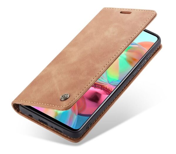 Luxury Premium Caseme Leather Wallet Case Cover and 3D GlassProtector For Samsung Galaxy A51/A71 - Image 17
