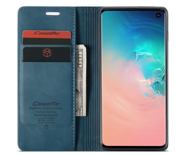 Redmi Note 10C CaseMe Leather Flip Cover - Image 14