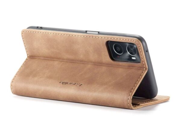 Oppo A76/A96 CaseMe leather Flip Cover - Image 5