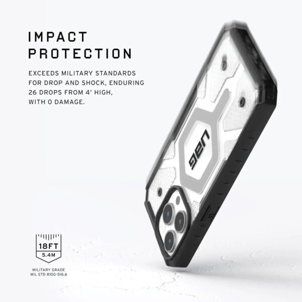 UAG Military Pathfinder Premium MagSafe Case Cover For iPhone 15 Pro Max - Image 17