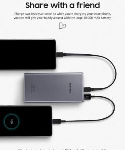 Official 10000mAh 25W Super Fast Type C Samsung Portable Power Bank Pack