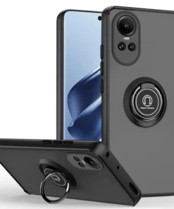 Oppo Reno 10 / 10 Pro Shockproof Frosted Matte Case With Ring Holder