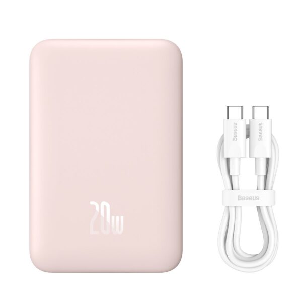 Baseus Power Bank 10000mAh Mini Magnetic Magsafe Wireless Fast Charge Powerbank - Image 7