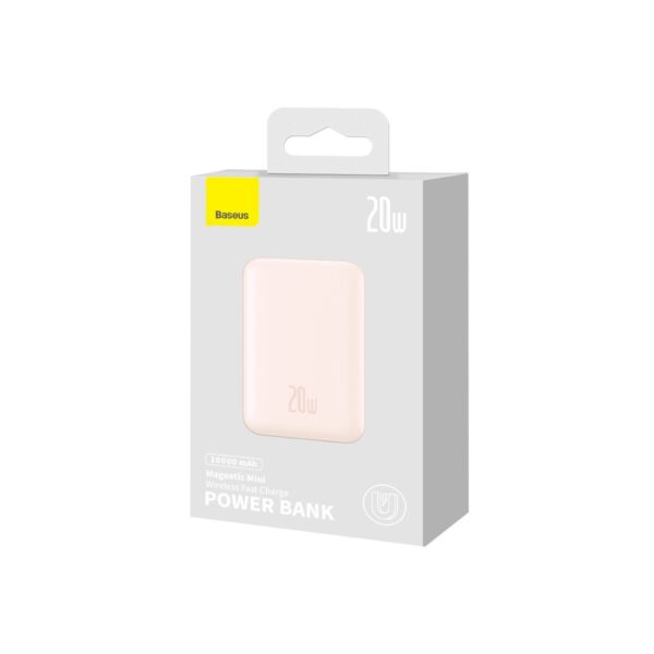 Baseus Power Bank 10000mAh Mini Magnetic Magsafe Wireless Fast Charge Powerbank - Image 10