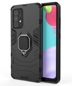 Black Panther Shockproof Armor Ring Case for Samsung Galaxy A13