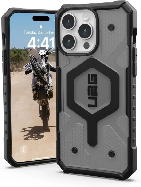 UAG Military Pathfinder Premium MagSafe Case Cover For iPhone 15 Pro Max - Image 14
