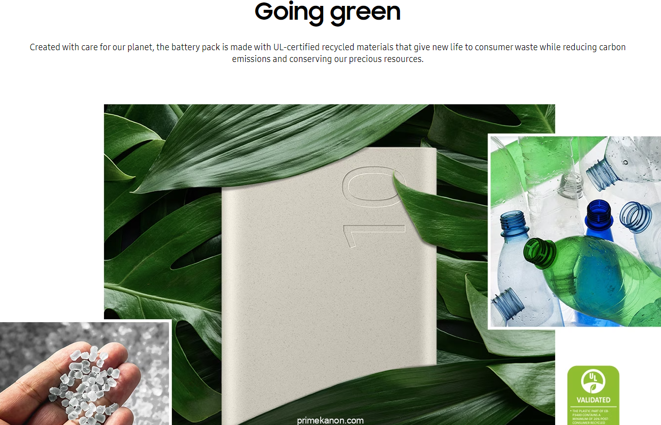 Original 25W Samsung 10,000mAh/20,000mAh Super Fast Charge Battery Pack (EP-P3400) - Image 7