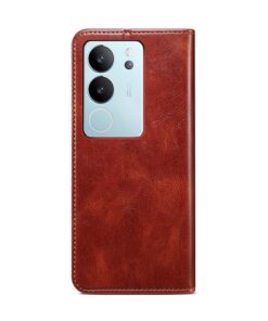 Alternative view of Premium Quality Leather Flip Cases for VIVO V29 and VIVO Y17s Series