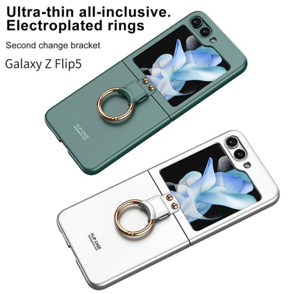 Luxury Premium Ring Case Cover For Samsung Galaxy Z Flip 5 5G - Image 3