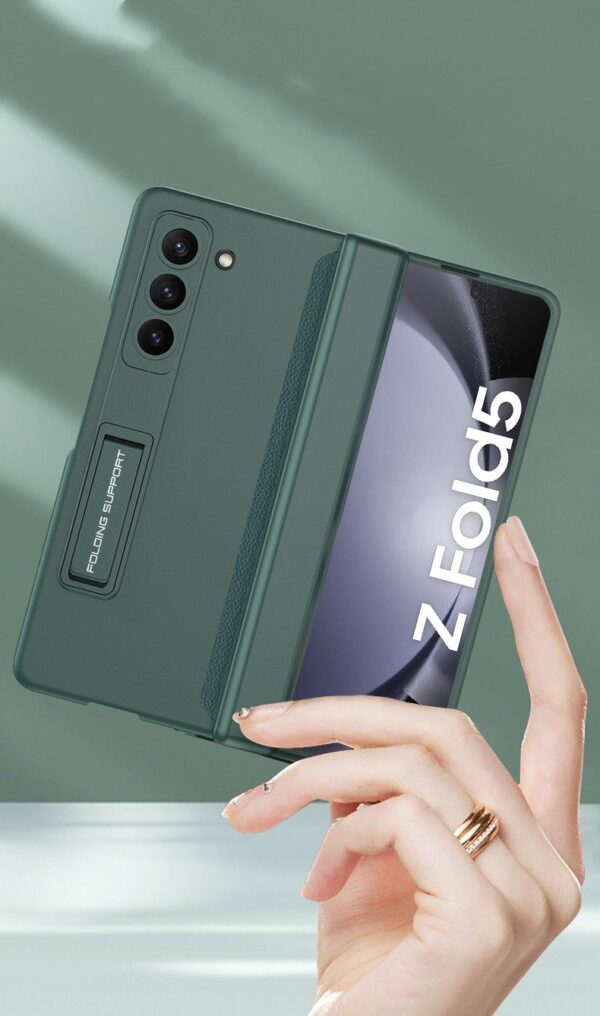 Samsung Galaxy Z Fold 5 Magnetic Adsorption Hinge Holder Protection Phone Case - Image 10