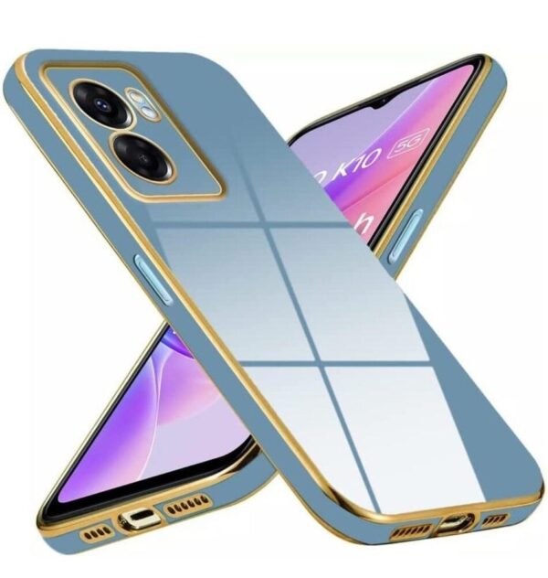 Luxury Premium Electroplated Gold Plated Case Cover and 3D Glass Protector For Oppo A57/A77/A77S - Image 29