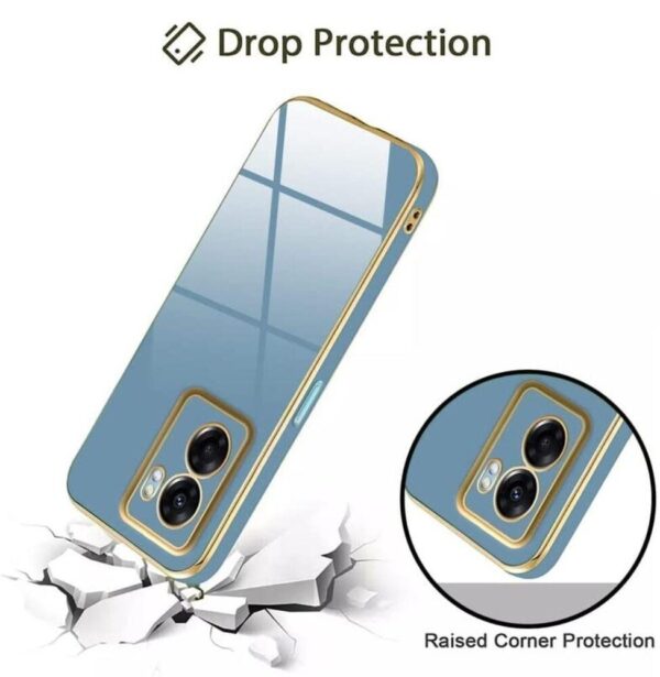 Luxury Premium Electroplated Gold Plated Case Cover and 3D Glass Protector For Oppo A57/A77/A77S - Image 33