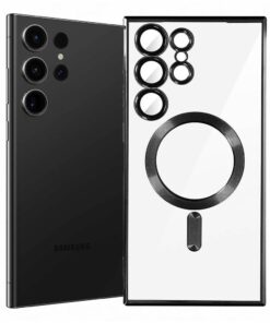 Samsung Galaxy S24/S23 /S22 Ultra MagSafe Case With Built-in Camera Lens Protector