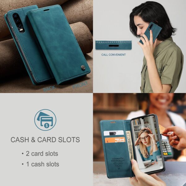 Luxury Premium CaseMe Wallet Magnetic Flip Case Cover For Huawei P30/P30 Pro - Image 8