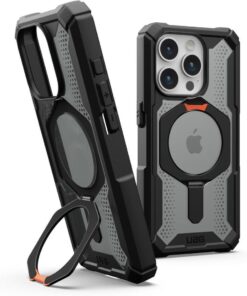 URBAN ARMOR GEAR Plasma XTE Kickstand Wireless Charging Case Cover for iPhone 15 Pro Max