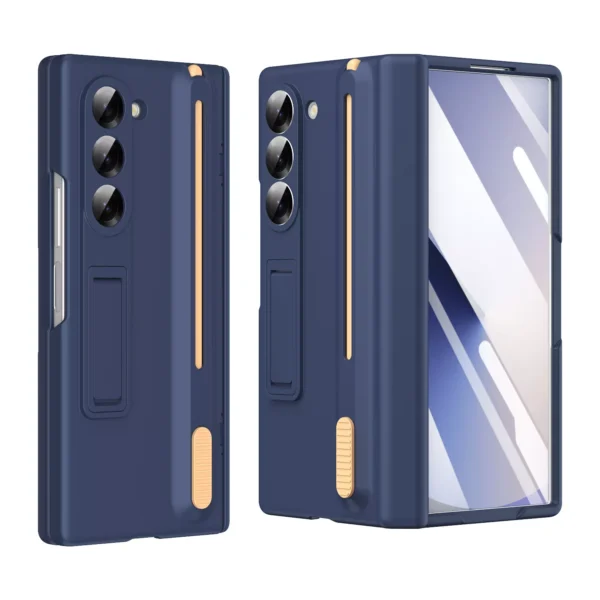 SAMSUNG GALAXY Z FOLD 6/5/4 /3 SCREEN PROTECTOR SHOCKPROOF STAND CASE WITH S PEN - Image 19