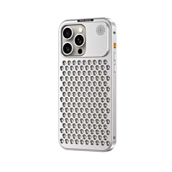 Luxury Ultra thin Aluminum Alloy Heat Dissipation Aromatherapy Anti-Scratch Slim Case Cover For iPhone series - Image 58
