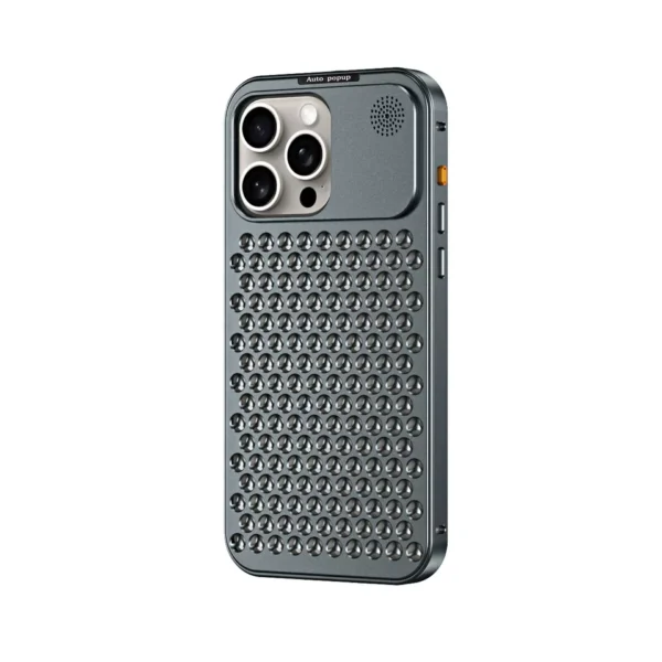 Luxury Ultra thin Aluminum Alloy Heat Dissipation Aromatherapy Anti-Scratch Slim Case Cover For iPhone series - Image 41