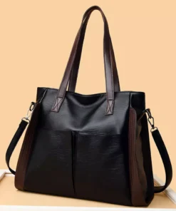 IELGY Fashionable large-capacity Multipurpose Mandy Fashion Grain Leather Crossbody handbag