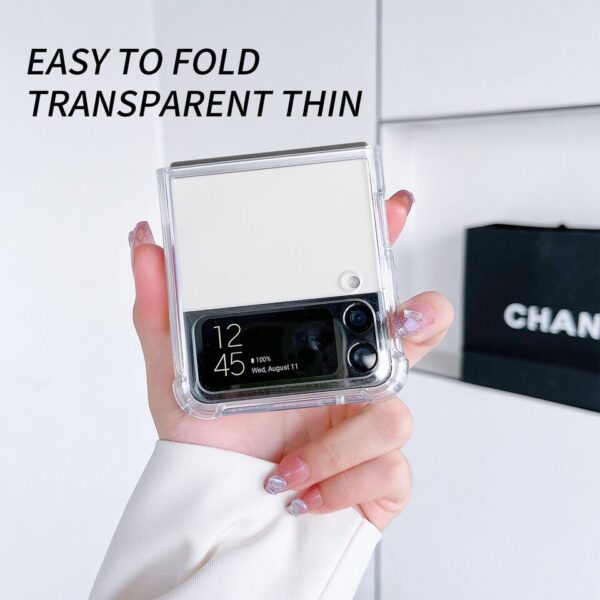 Luxury Premium Shockproof Clear MagSafe Magnetic Cover Case For Samsung Galaxy Z Flip 3/ Z Flip 4 - Image 18