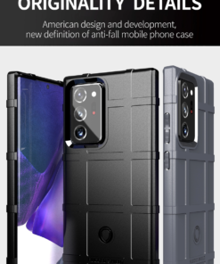 Luxury Premium Rugged TPU Thick Solid Rough Armor Tactical Protective Cover Case For Samsung Galaxy Note 10 Plus/Note 20 Ultra