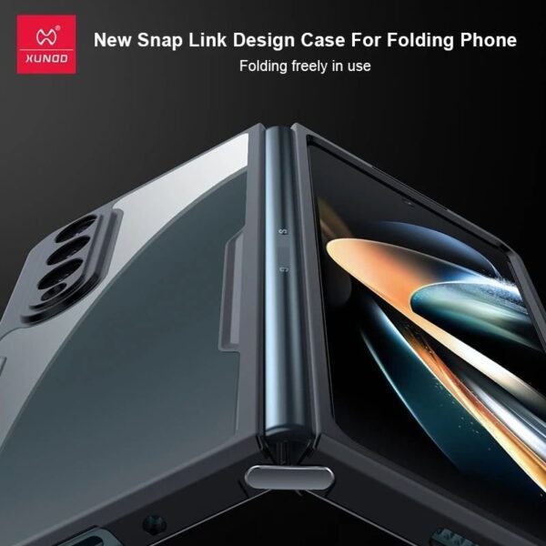 Xundd Shockproof Transparent Durable Foldable Case Cover For Samsung Galaxy Z Fold 3/ Z Fold 4 - Image 15
