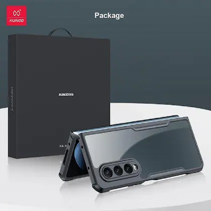 XUNDD Hybrid Armor With Hinge Protection Case Cover For Samsung Galaxy Z Fold 3/Z Fold 4 - Image 12