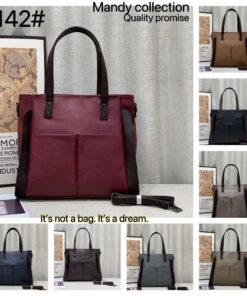 Alternative view of IELGY Fashionable large-capacity Multipurpose Mandy Fashion Grain Leather Crossbody handbag