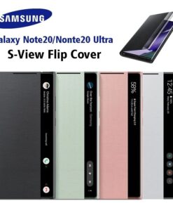 Original Samsung Clear View Flip Case Cover For Samsung Galaxy Note 20 Ultra