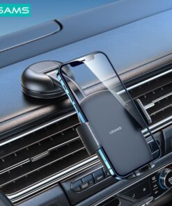 Alternative view of USAMS US-ZJ063 Car Dashboard Windshield Suction Cup Mobile Phone Holder Rotatable Bracket