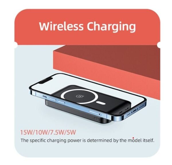 USAMS 10000mah 22.5W Fast Magnetic Wireless Portable Powerbank - Image 16