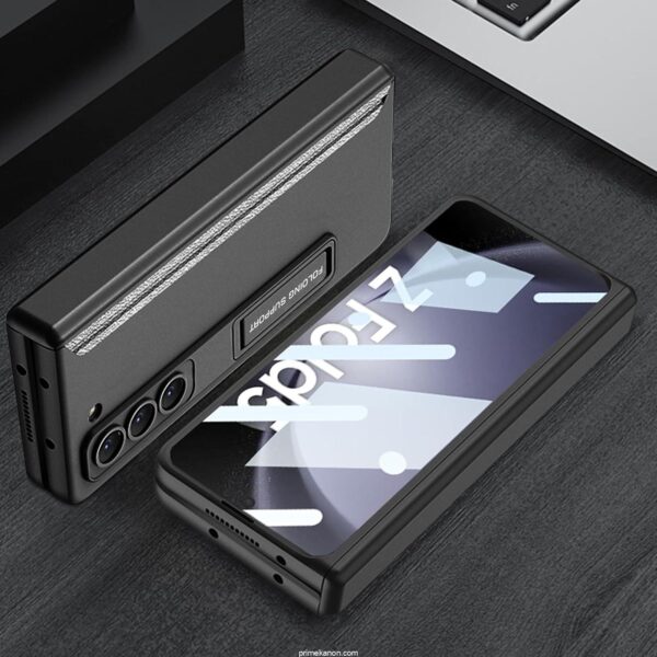 Samsung Galaxy Z Fold 5 Magnetic Adsorption Hinge Holder Protection Phone Case - Image 6