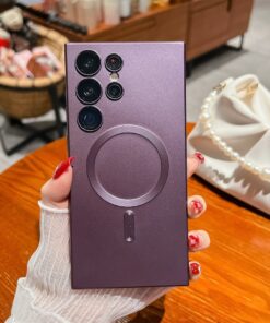 Samsung Galaxy S22/S23 Ultra Magsafe Wireless Charging Camera Lens Protection Case