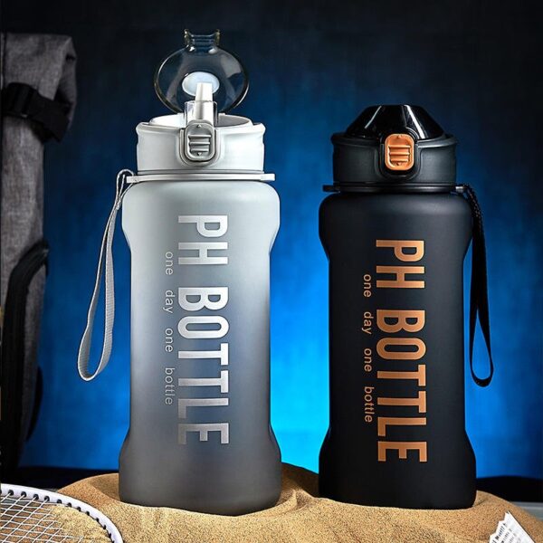 Portable Sports Fitness Space Cup PH Gradient Colour Water Bottle - Image 15