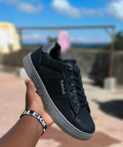 Men’s Nubuck Low-Top Casual Sneakers