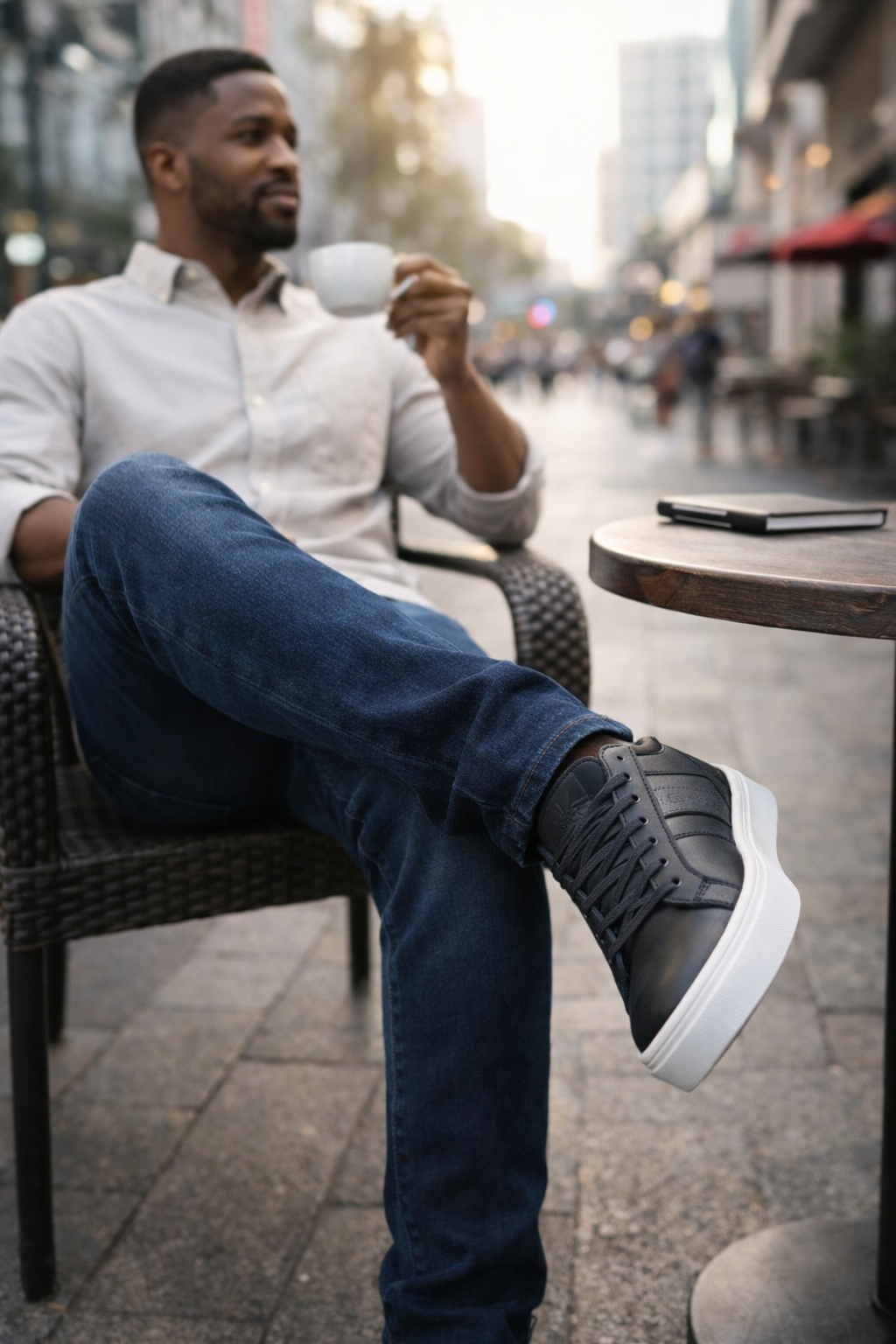 Men’s Modern Leather Low-Cut Sneakers – Everyday Office & Street Wear - Image 10