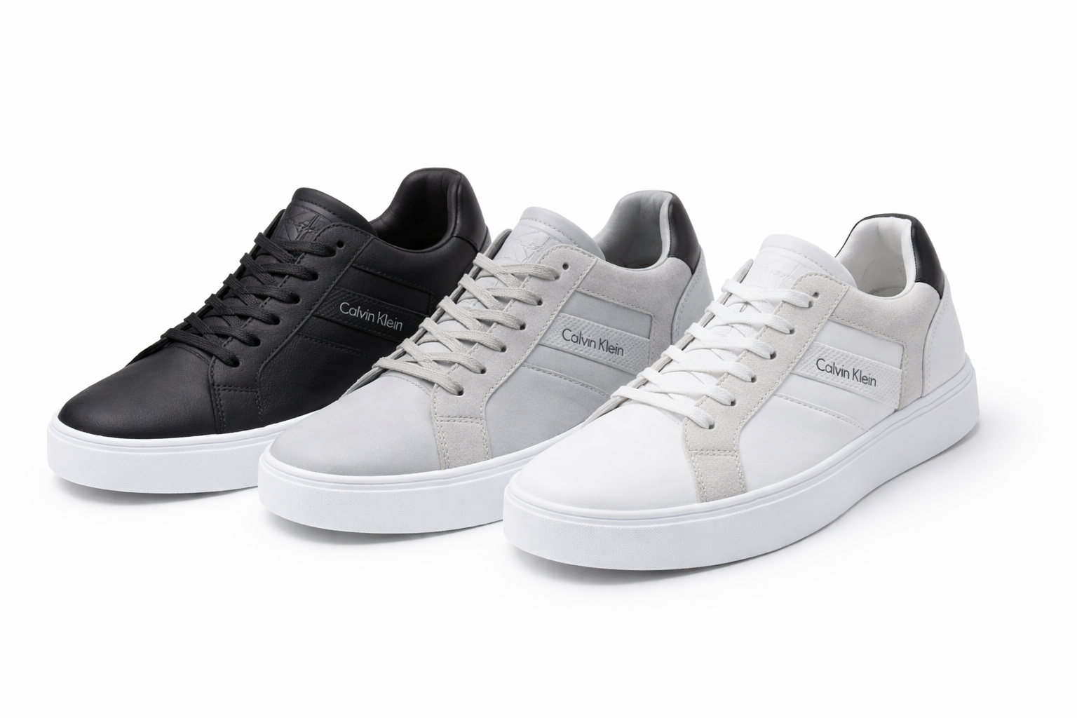 Men’s Modern Leather Low-Cut Sneakers – Everyday Office & Street Wear