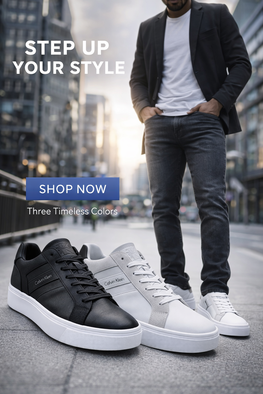 Men’s Modern Leather Low-Cut Sneakers – Everyday Office & Street Wear - Image 5