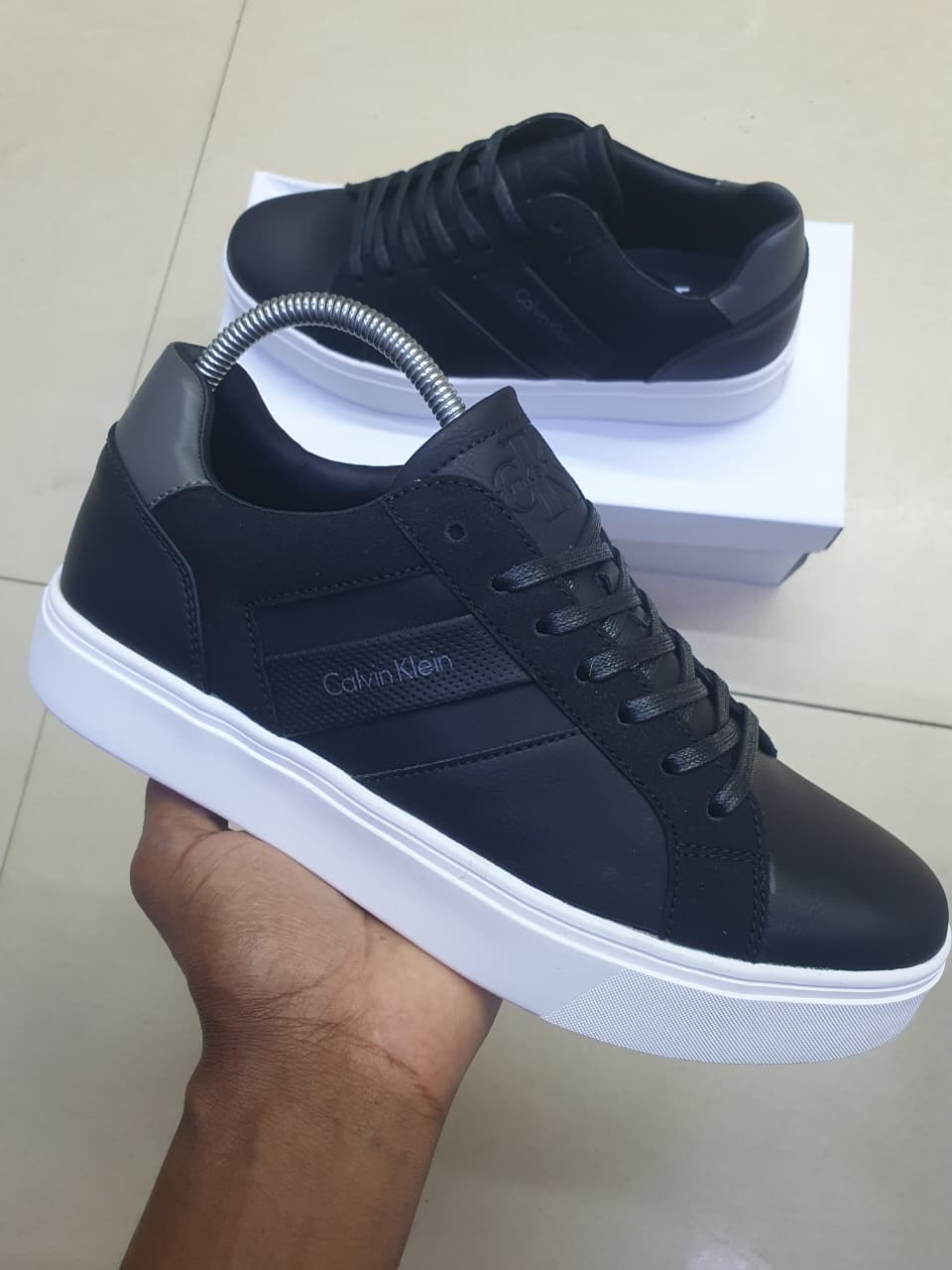 Men’s Modern Leather Low-Cut Sneakers – Everyday Office & Street Wear - Image 14