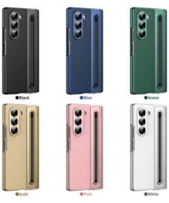 Alternative view of GKK Ultra-Thin Retro Leather Foldable Magnetic Case for Samsung Galaxy Z Fold Serieswith 360-Degree Hinge Protection, Built-in Screen Protector & S-Pen