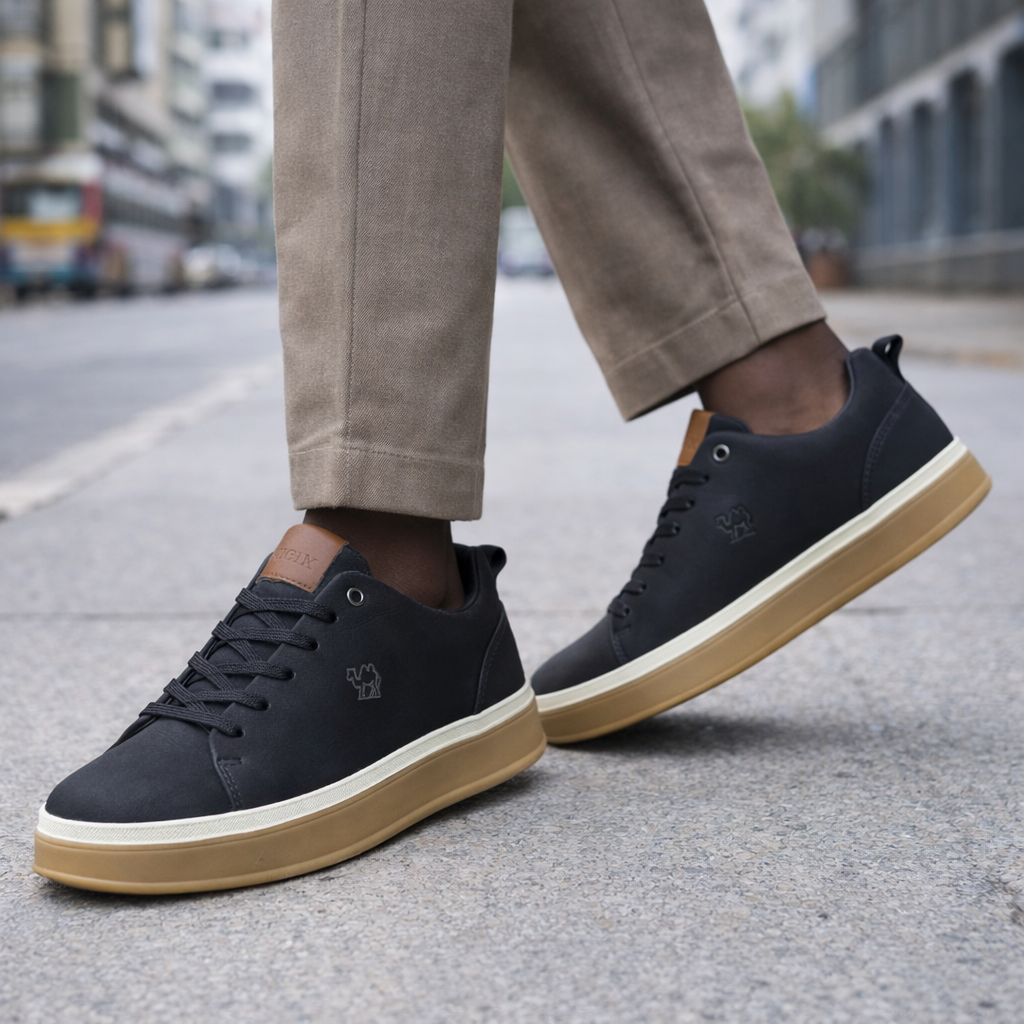 CL UrbanEdge Leather Sneakers for Men - Image 3