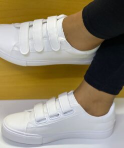 Alternative view of ComfortFlex Velcro Leather Sneakers – Ladies Edition