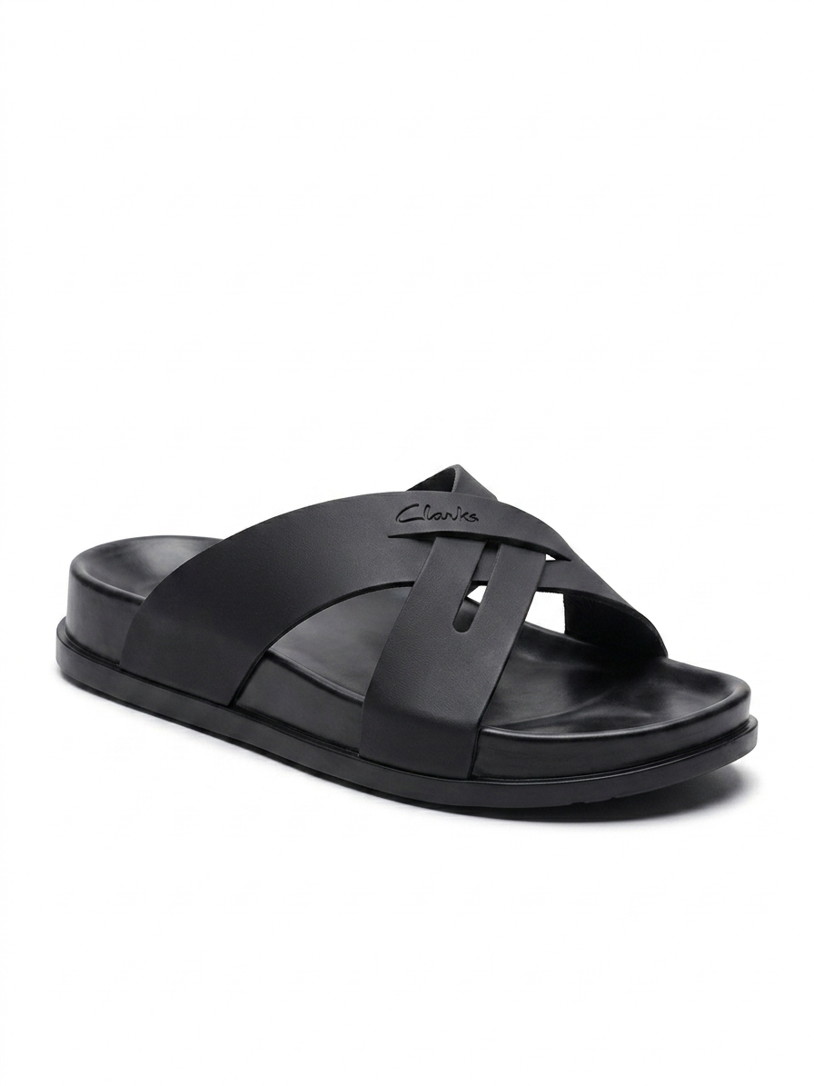 UrbanEase Cross Strap Comfort Sandals for Men - Image 10