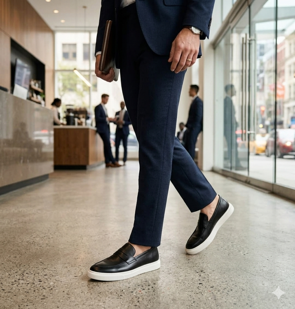 Premium Smart Plain Casual Loafers - Image 2