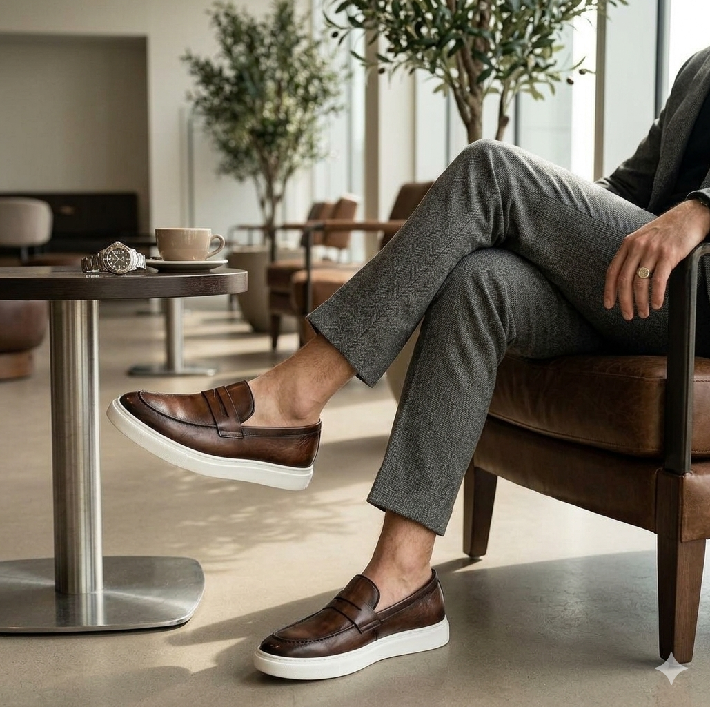 Premium Smart Plain Casual Loafers - Image 5