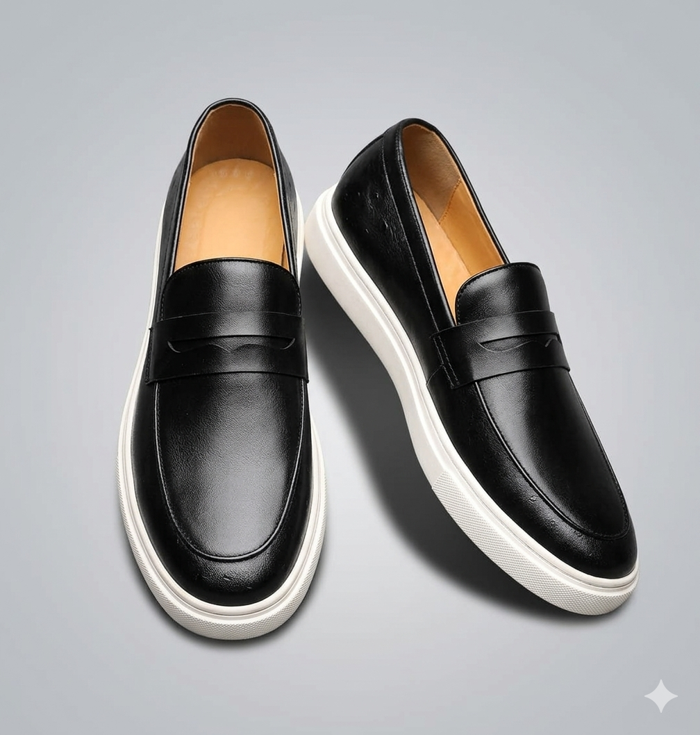 Premium Smart Plain Casual Loafers - Image 6