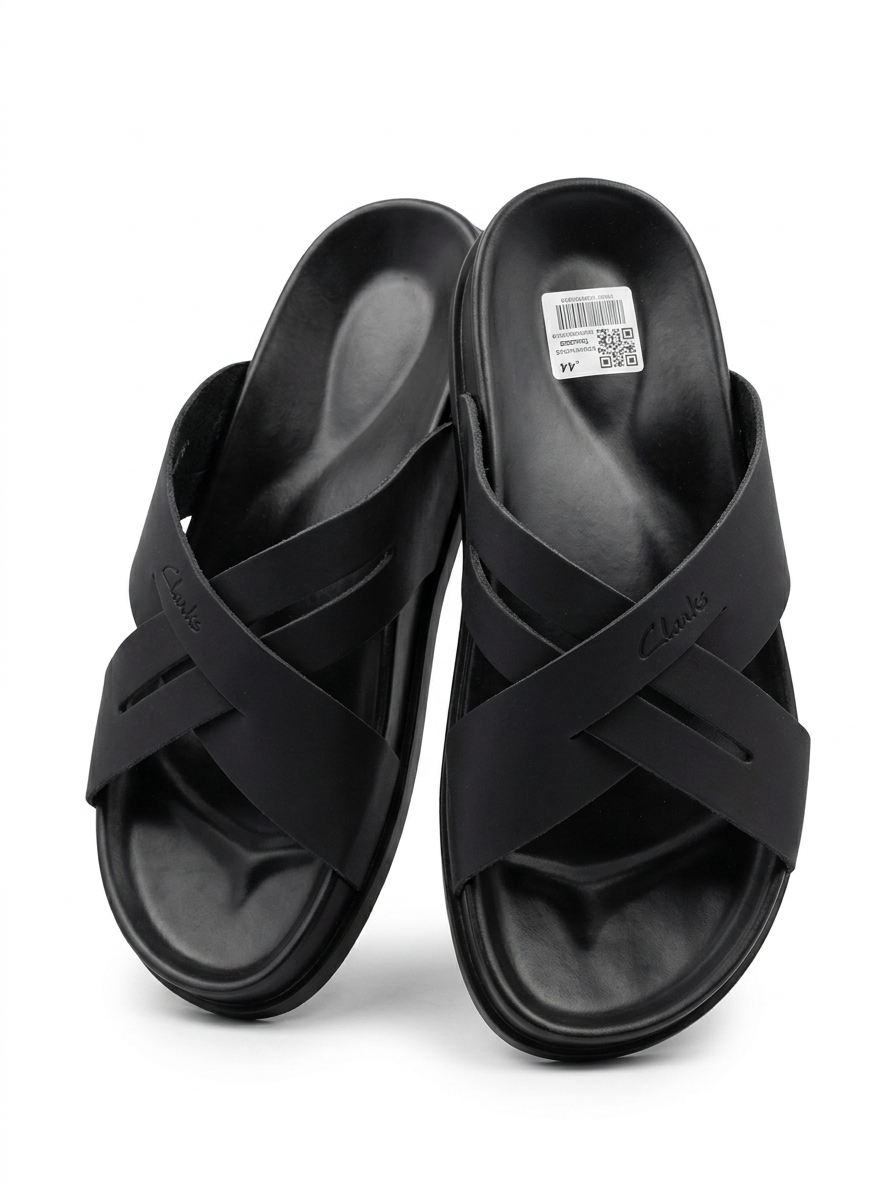 UrbanEase Cross Strap Comfort Sandals for Men - Image 9