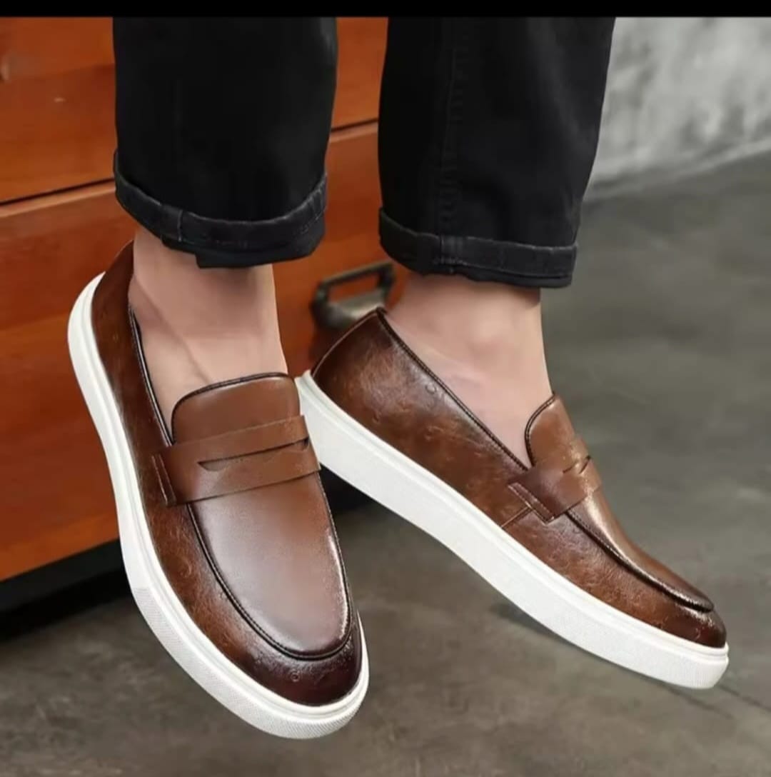 Premium Smart Plain Casual Loafers - Image 9