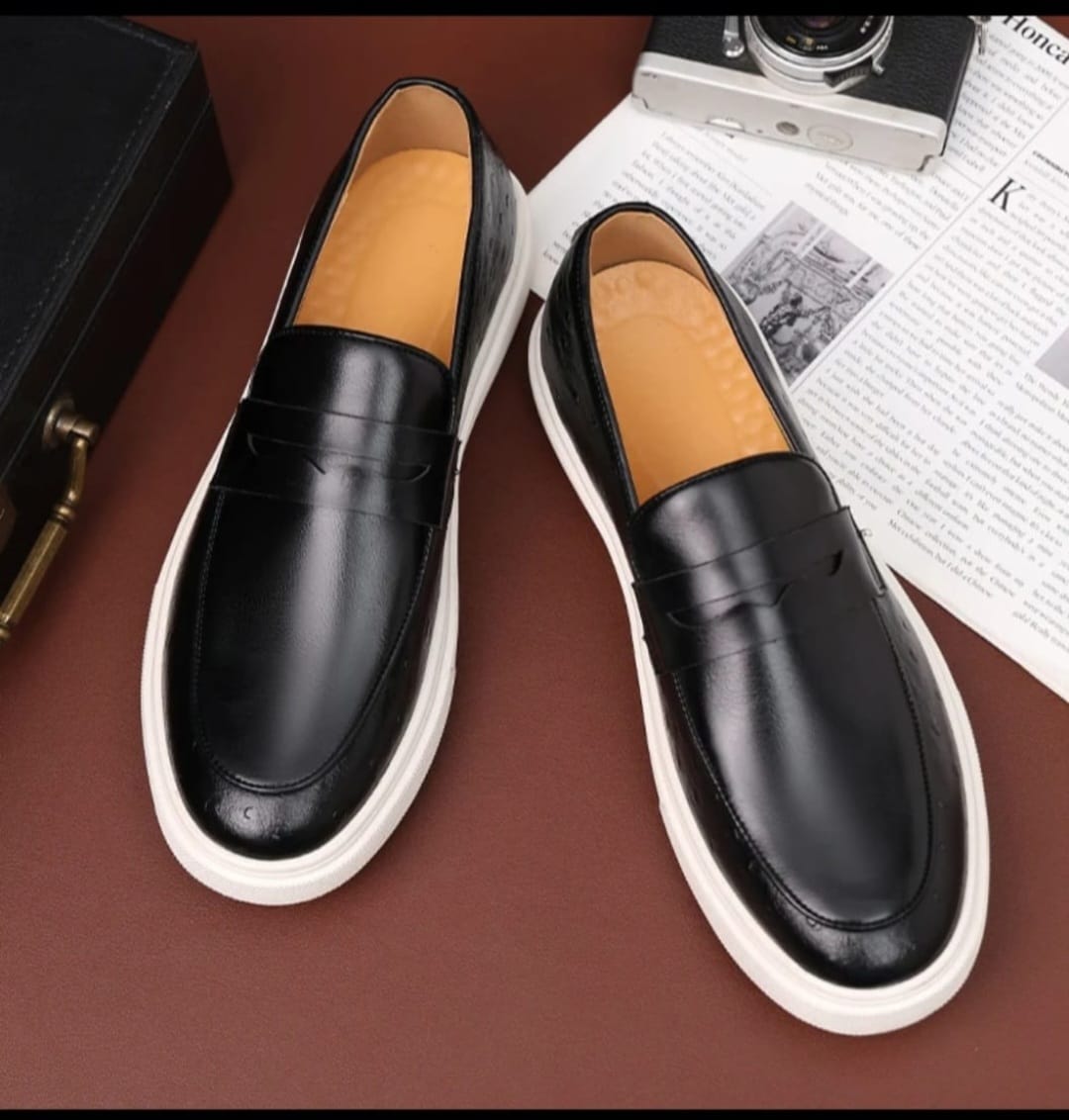 Premium Smart Plain Casual Loafers - Image 7